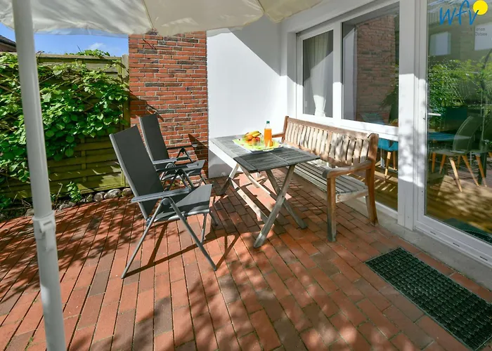 Ferienhaeuser Siedlerstrasse 11 Nordseeglueck Hébergement de vacances Wangerooge